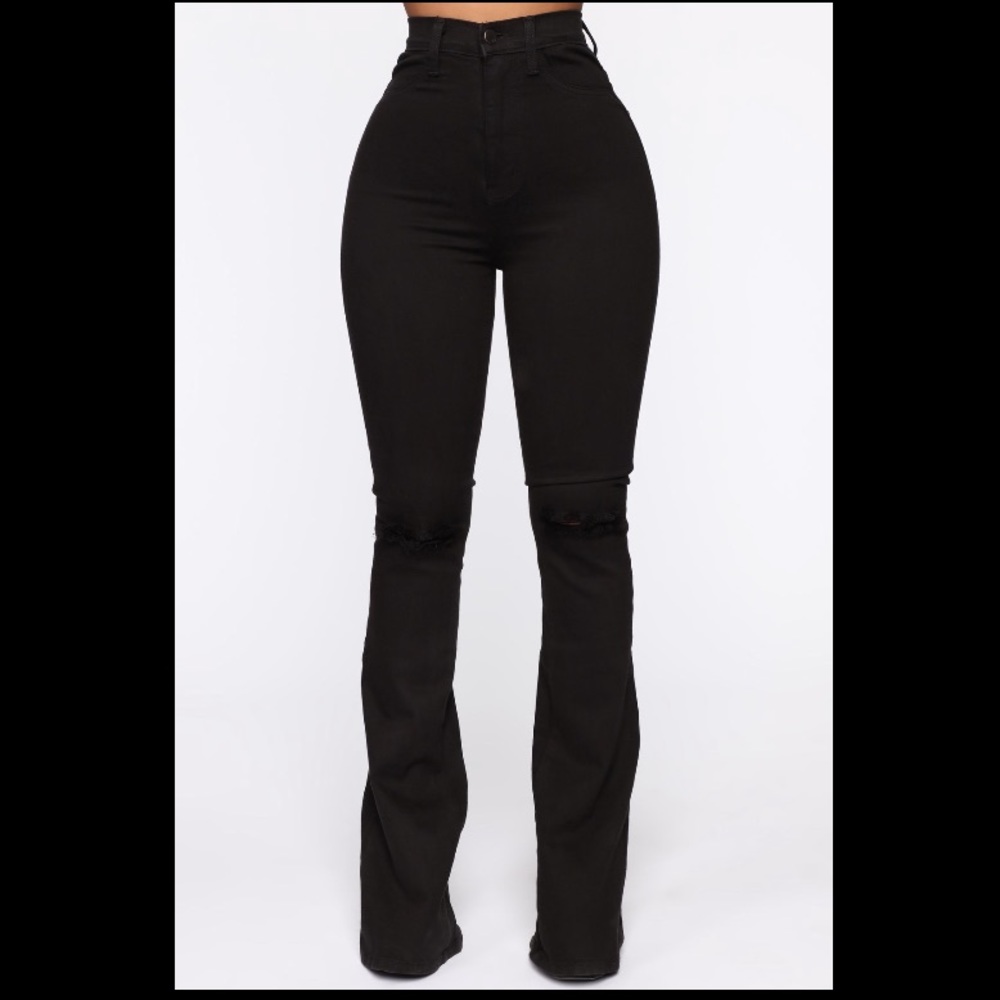 Here to stay flare jeans